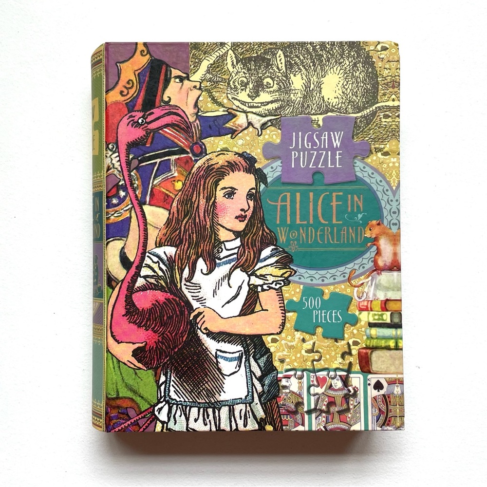 NIB Alice In Wonderland Jigsaw Puzzle by Potter Style, Random House, 500 Pieces